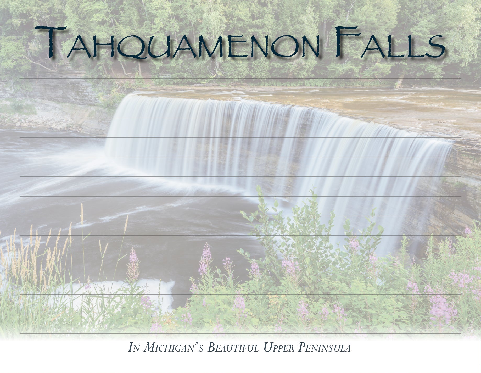 Image of TAHQUAMENON FALLS - 4 1/2