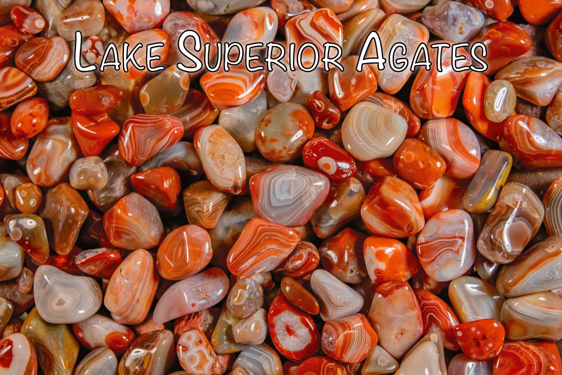 Image of LAKE SUPERIOR AGATES - 4