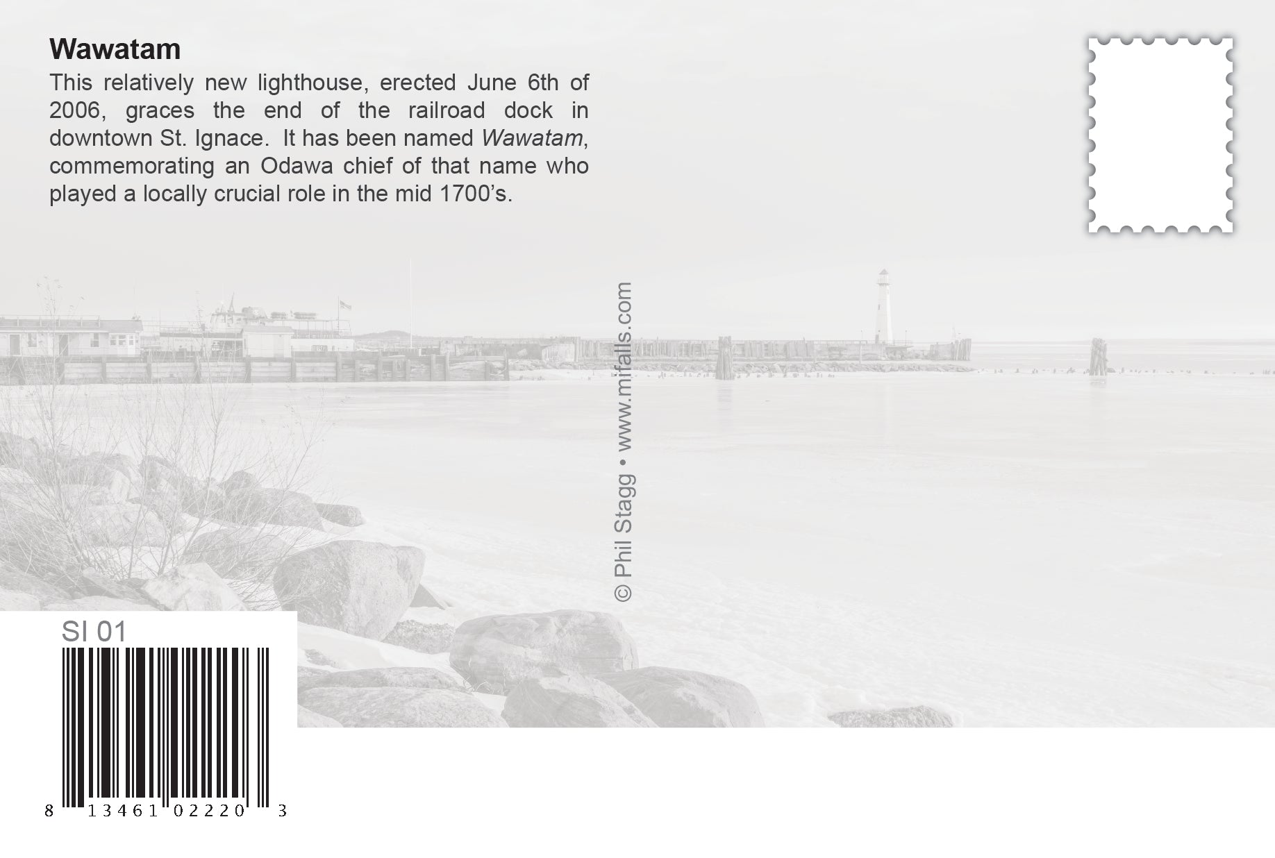 Image of ST. IGNACE LIGHTHOUSE - WAWATAM - 4