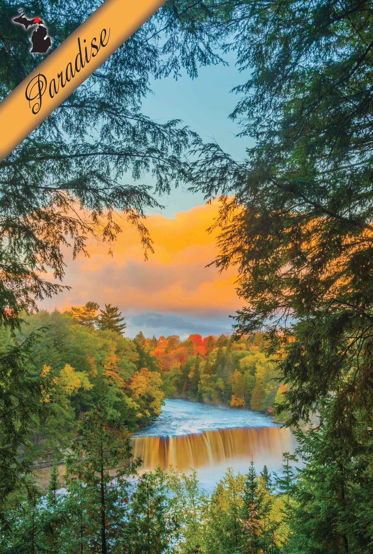 TAHQUAMENON FALLS - 4"x6" Quality Postcard