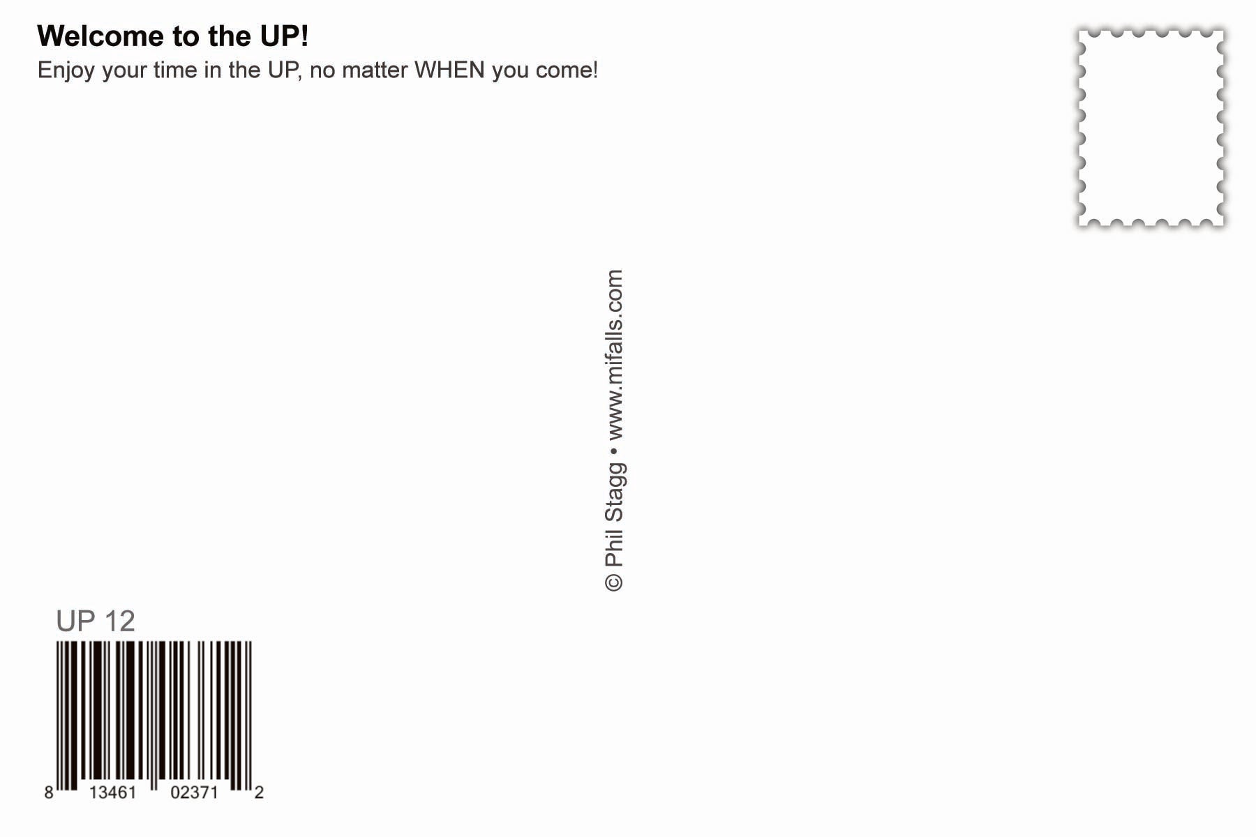 UP Has Two Seasons - Quality Humorous Michigan 4"x6" Postcard