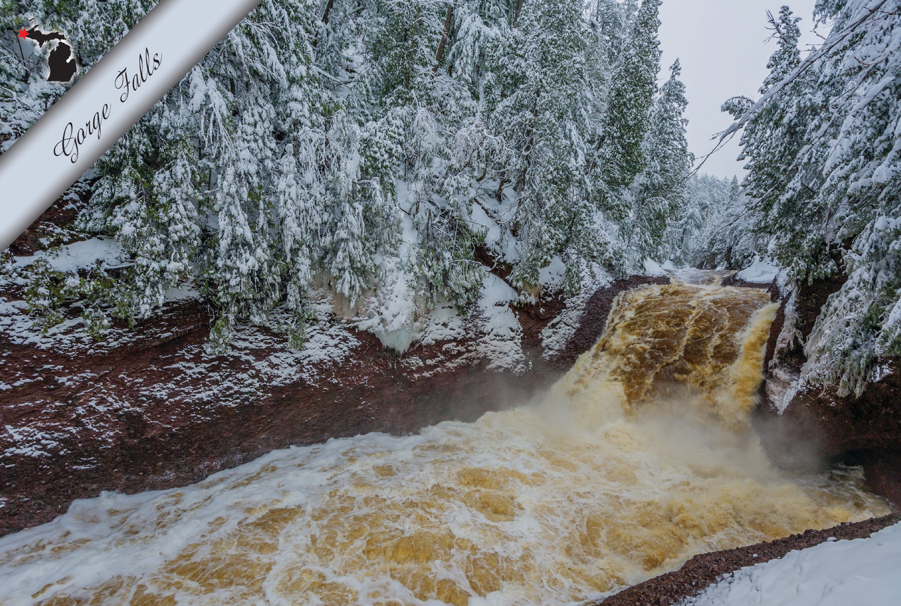 Image of GORGE FALLS - 4