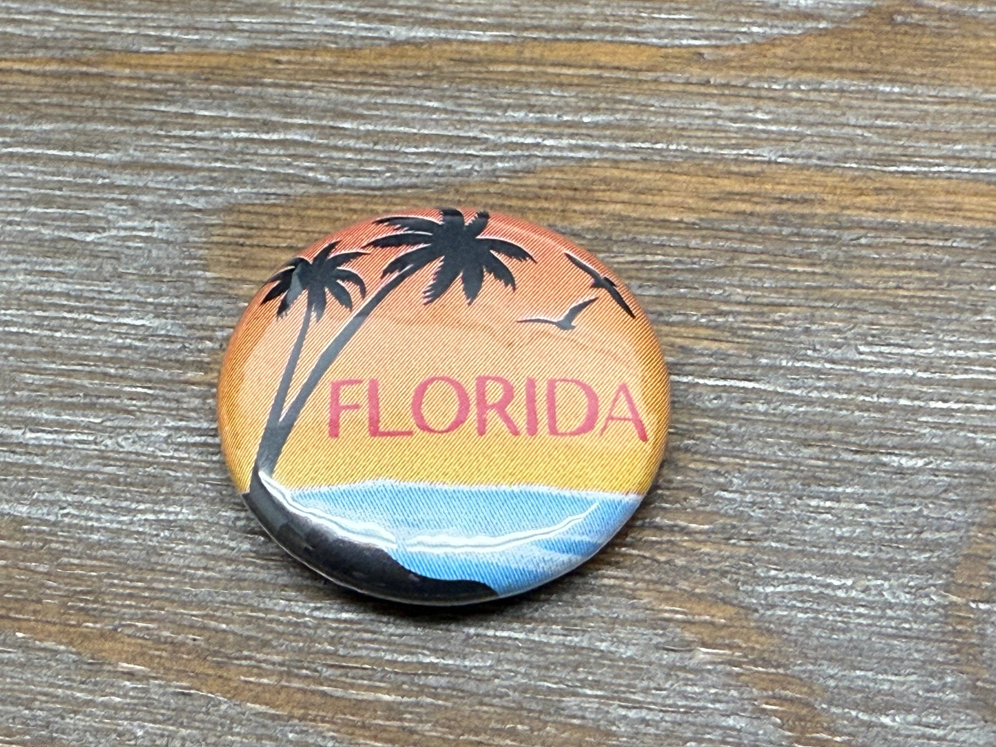 FLORIDA PINS - PALMS W/SUNSET