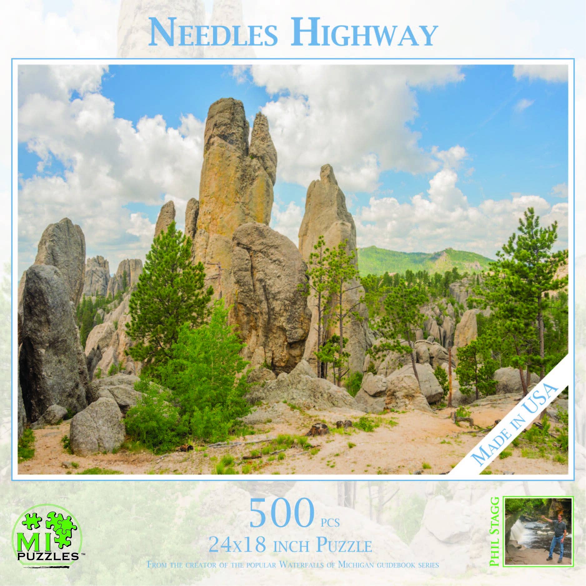 Needles Highway - 500 Piece Puzzle