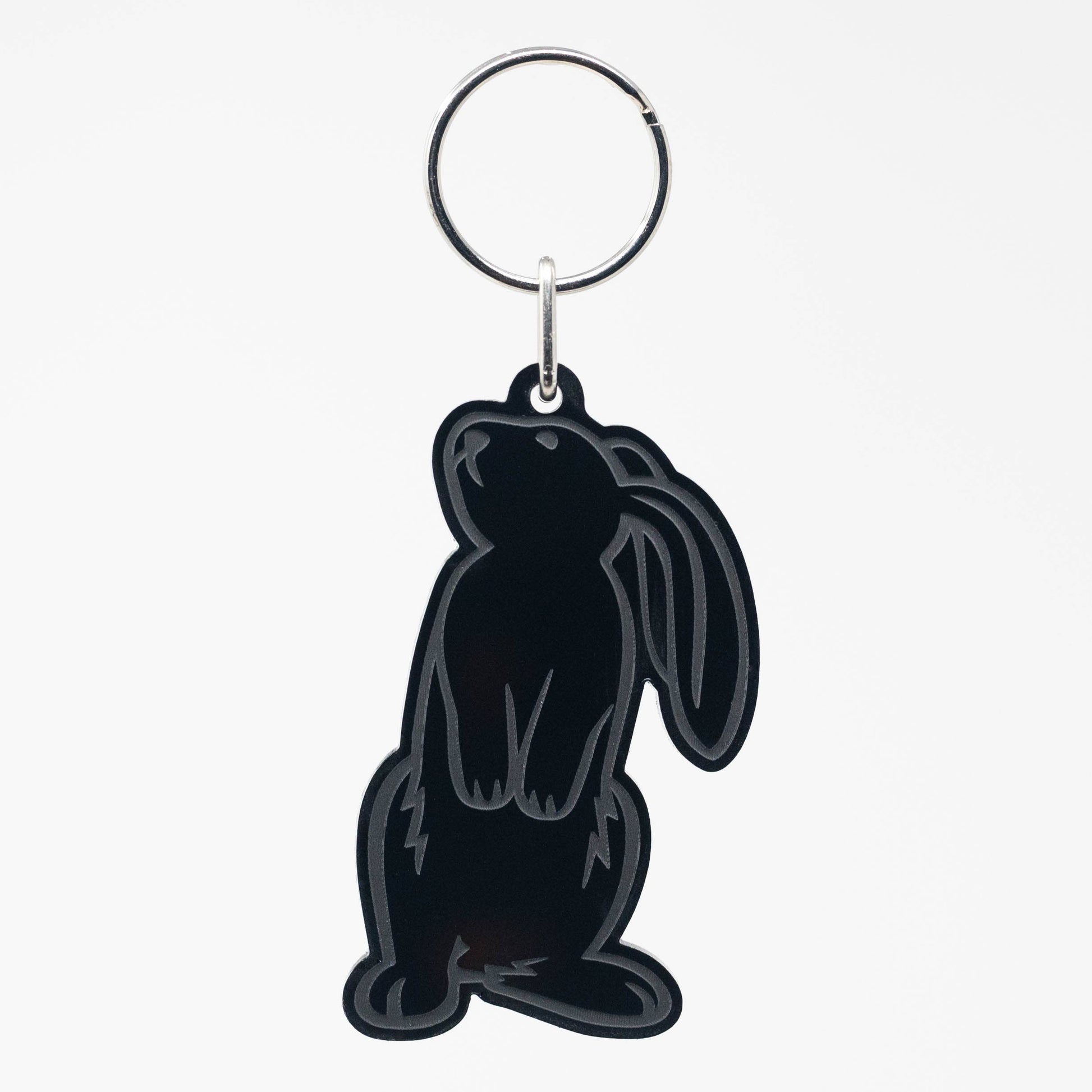 Bunny - Acrylic Keychain - Perfect for Animal Lovers!