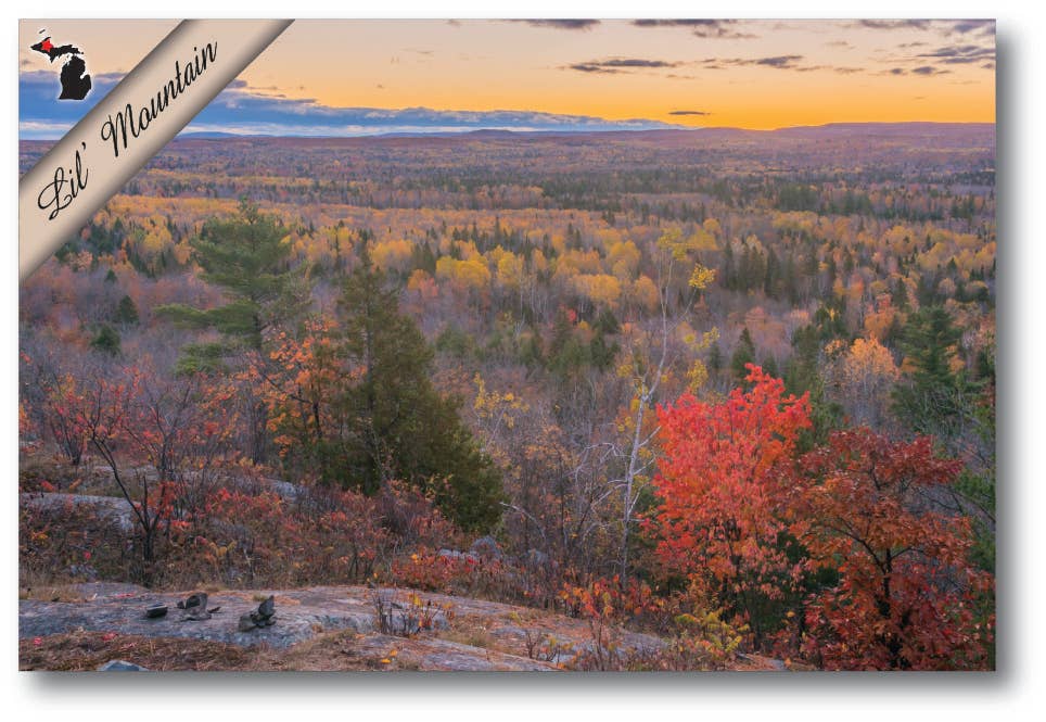 LITTLE MOUNTAIN - Michigan Postcard
