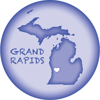 GRAND RAPIDS, MI | 2.25" BUTTON MAGNET