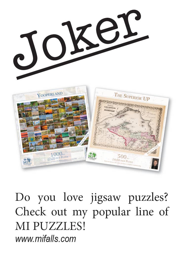 Image of YOOPER CARDS - Playing Cards - Euchre Friendly