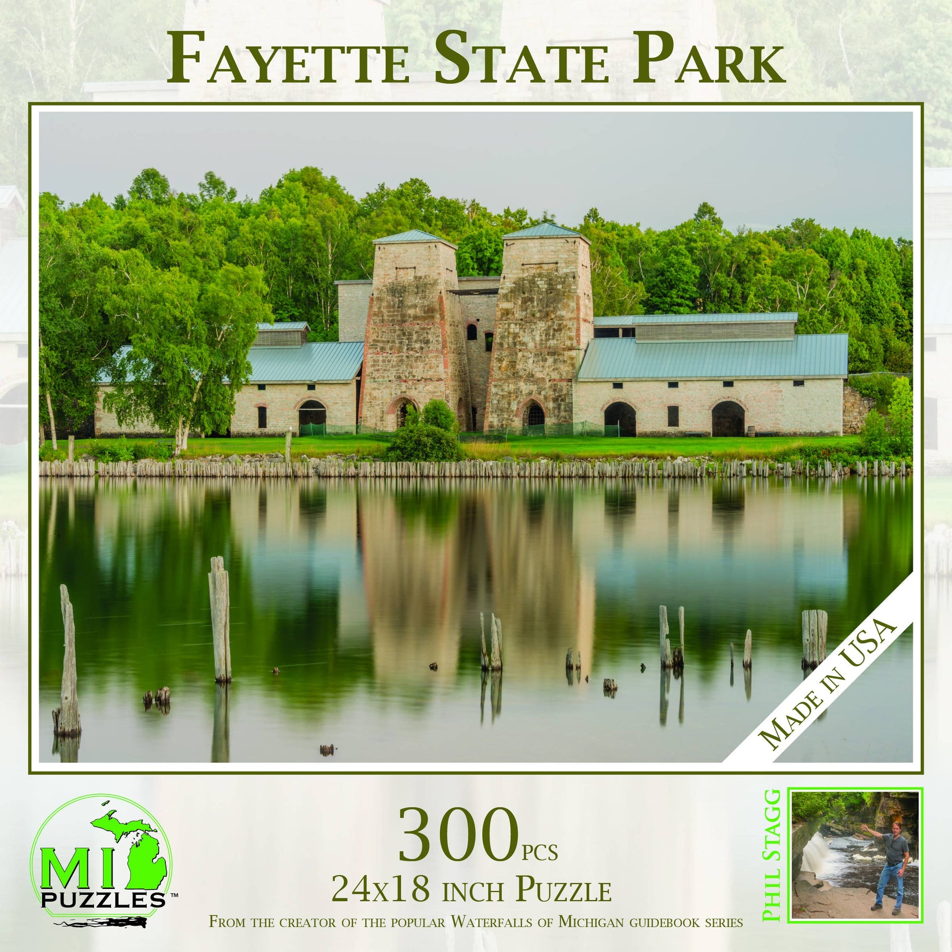 Fayette State Park - 300 Piece Michigan Puzzle