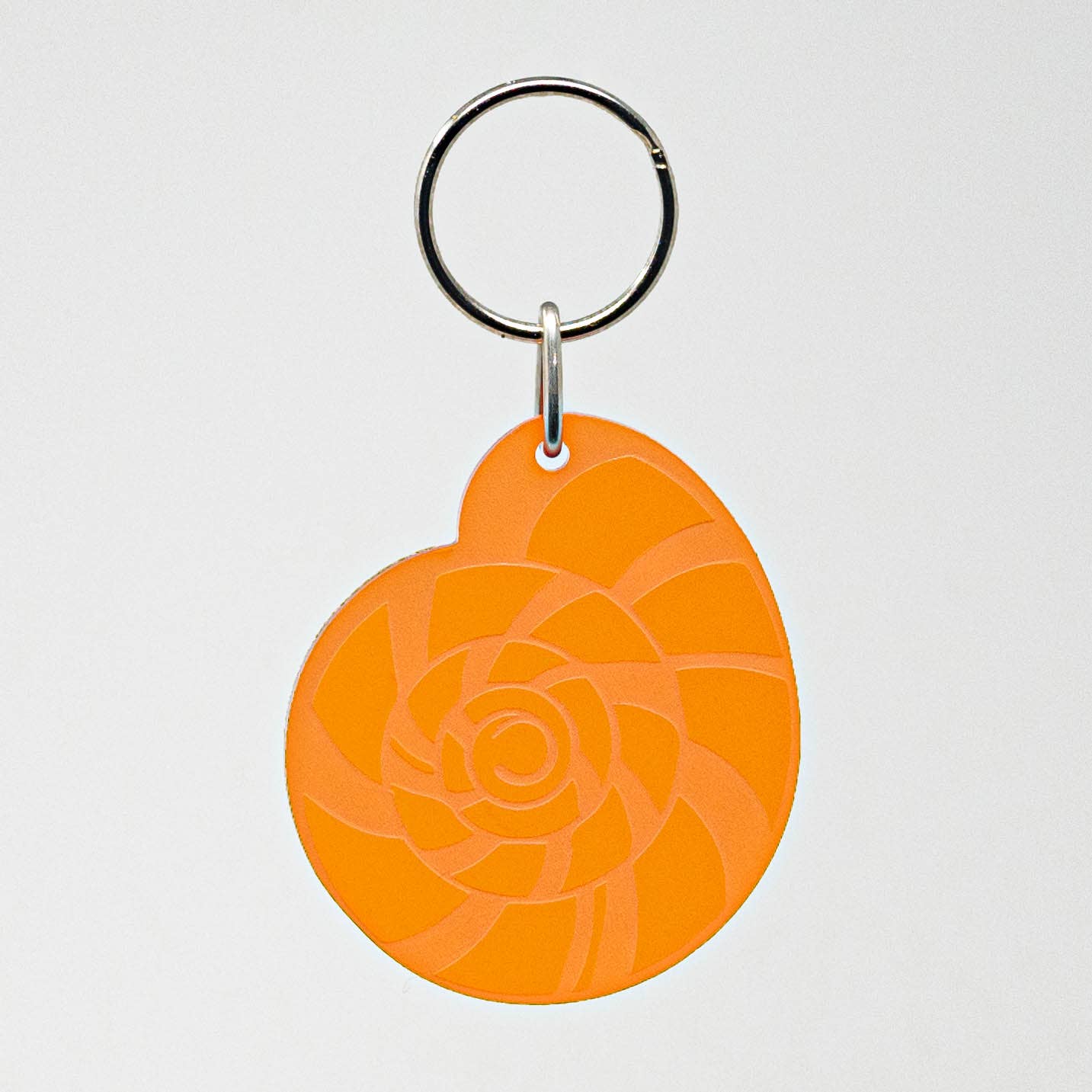Image of Nautilus Shell - Acrylic Keychain - Perfect for Ocean Lovers