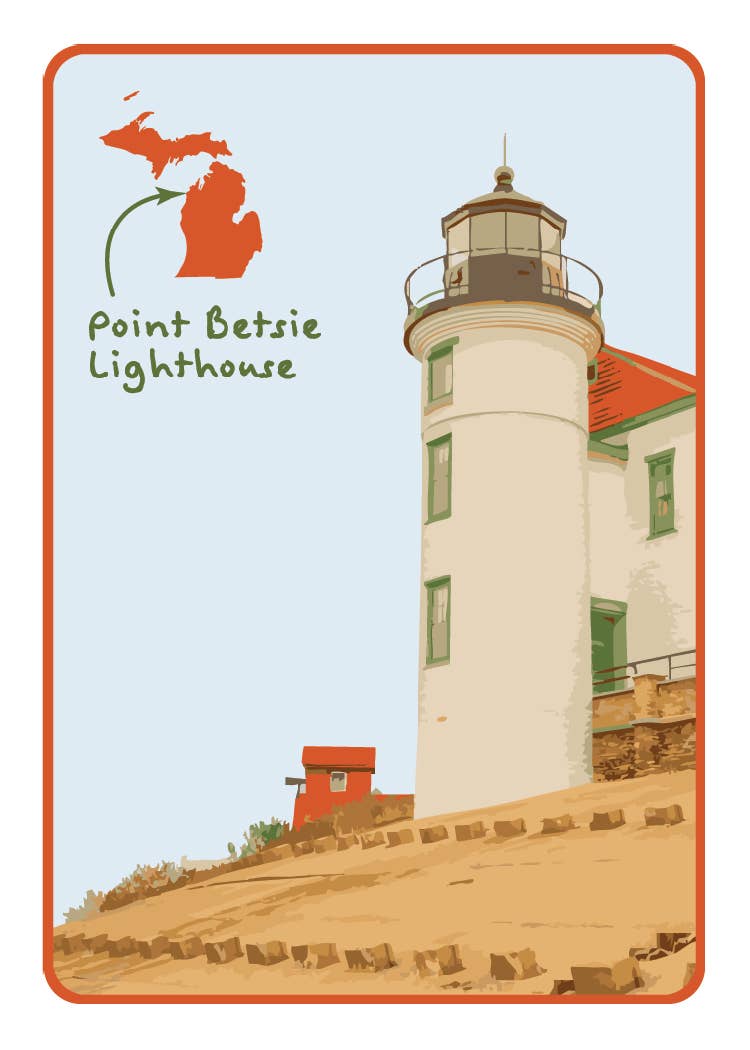 MICH MATCH - LIGHTHOUSE EDITION - Educational Matching Game