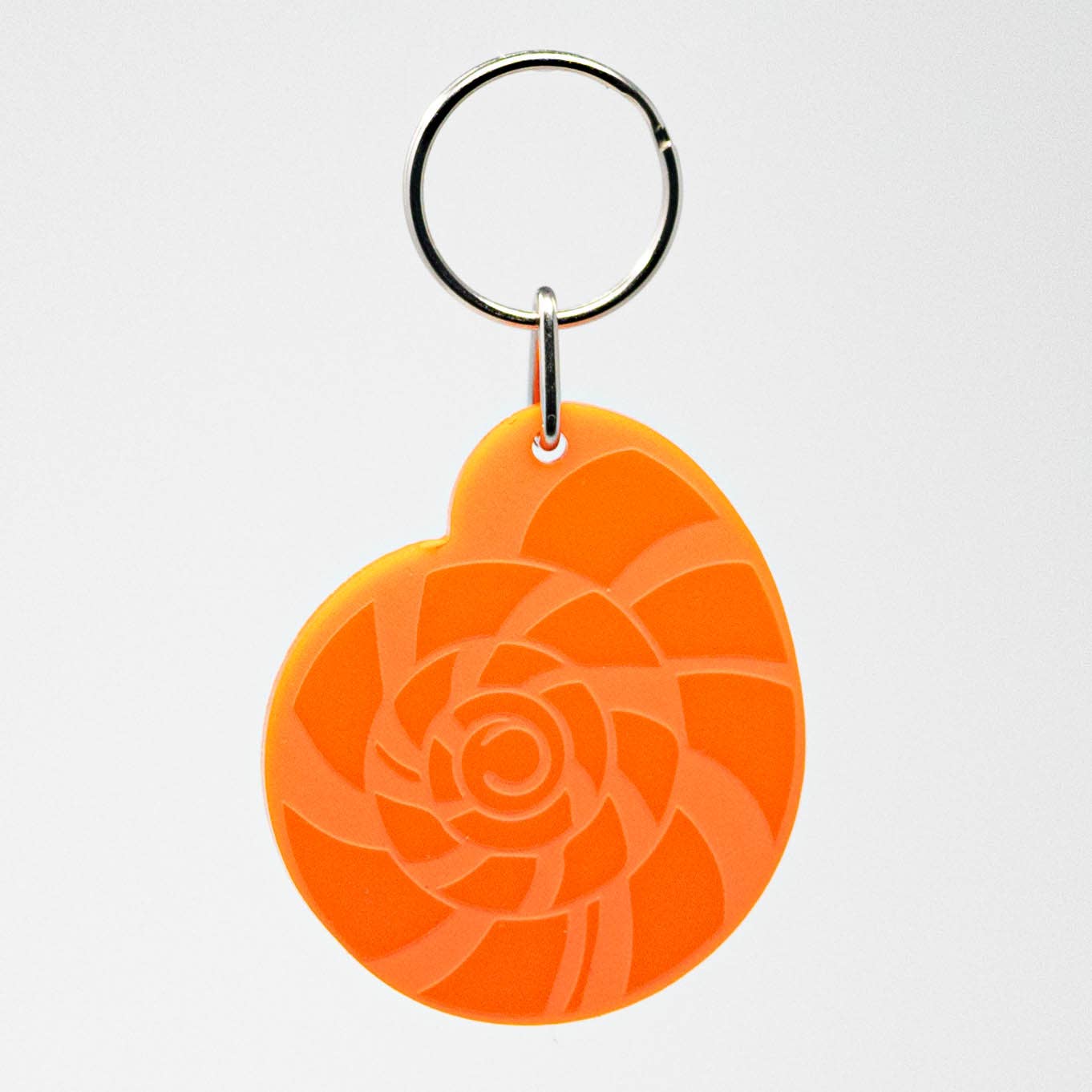 Nautilus Shell - Acrylic Keychain - Perfect for Ocean Lovers