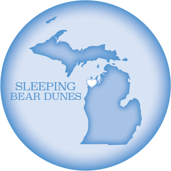 SLEEPING BEAR DUNES | 2.25" BUTTON MAGNET