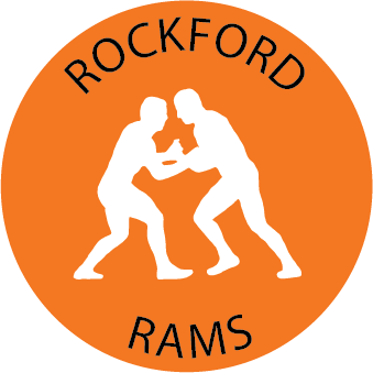 ROCKFORD RAMS | WRESTLING | 2.25" BUTTON MAGNET