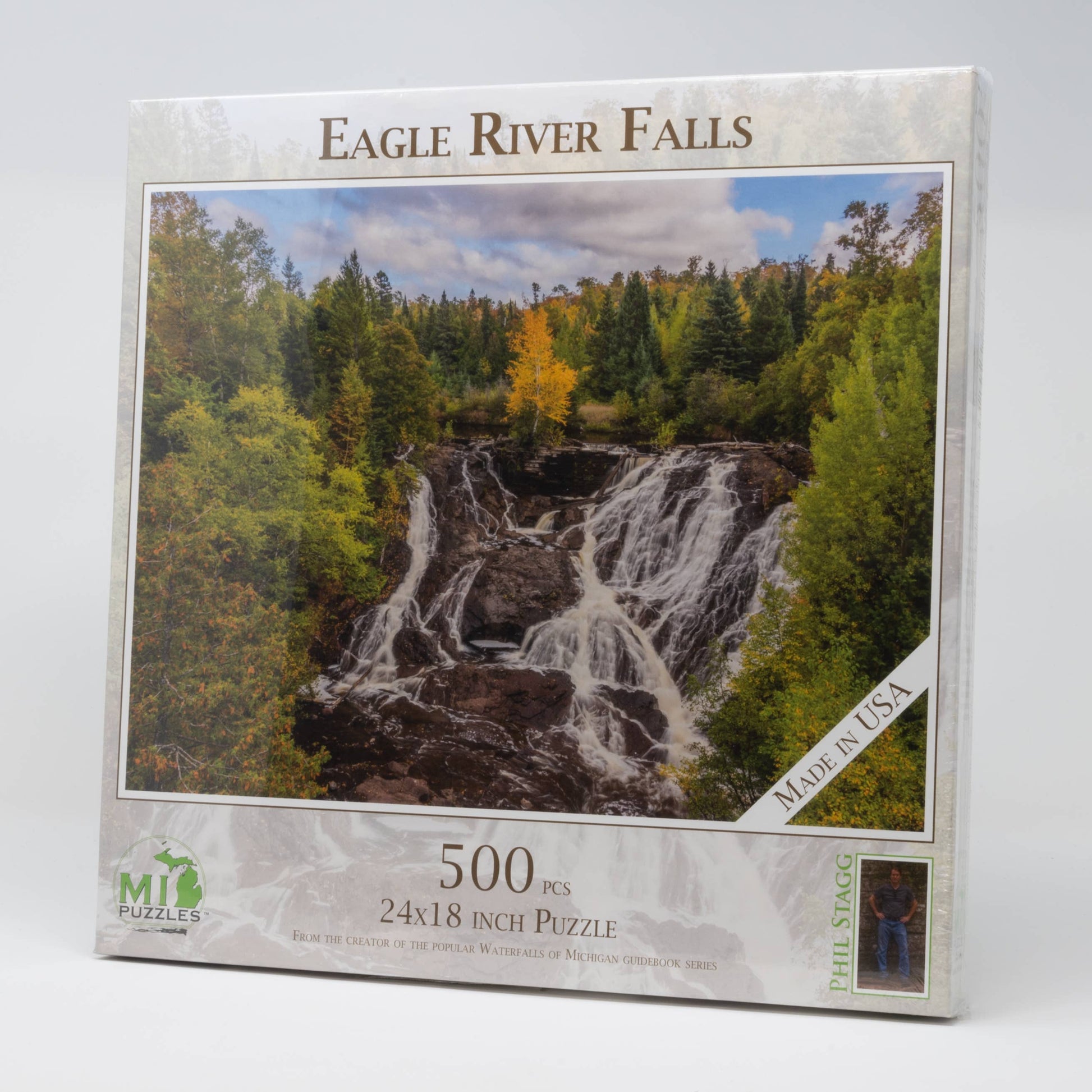 Eagle River Falls - 500 Piece Michigan Puzzle