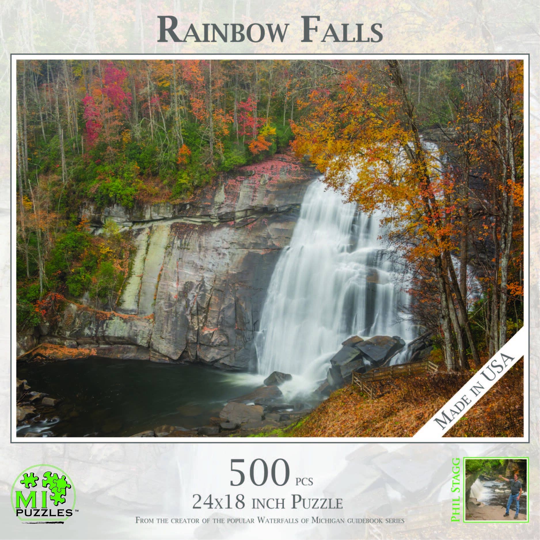 Image of Rainbow Falls - 500 Piece Puzzle