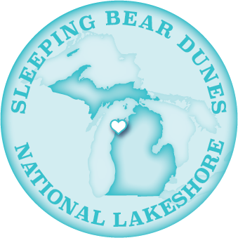 SLEEPING BEAR DUNES NATIONAL LAKESHORE | 2.25" BUTTON MAGNET