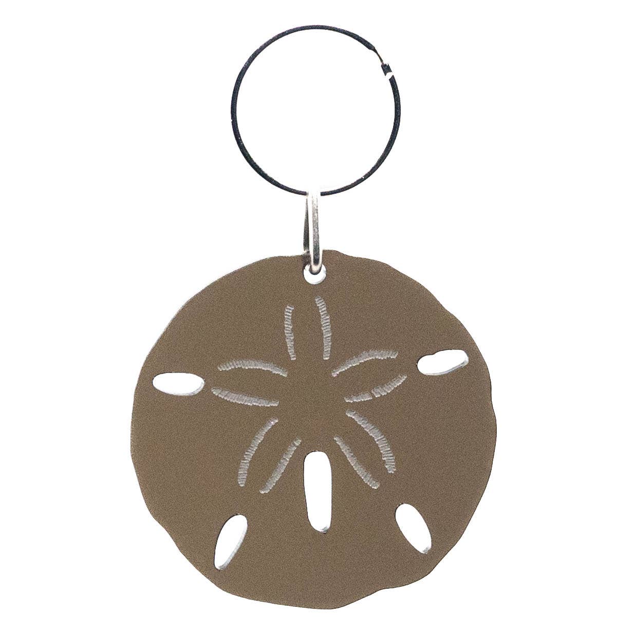 Image of Sand Dollar - Acrylic Keychain - Perfect for Ocean Lovers