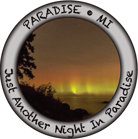PARADISE | 3" BUTTON MAGNET