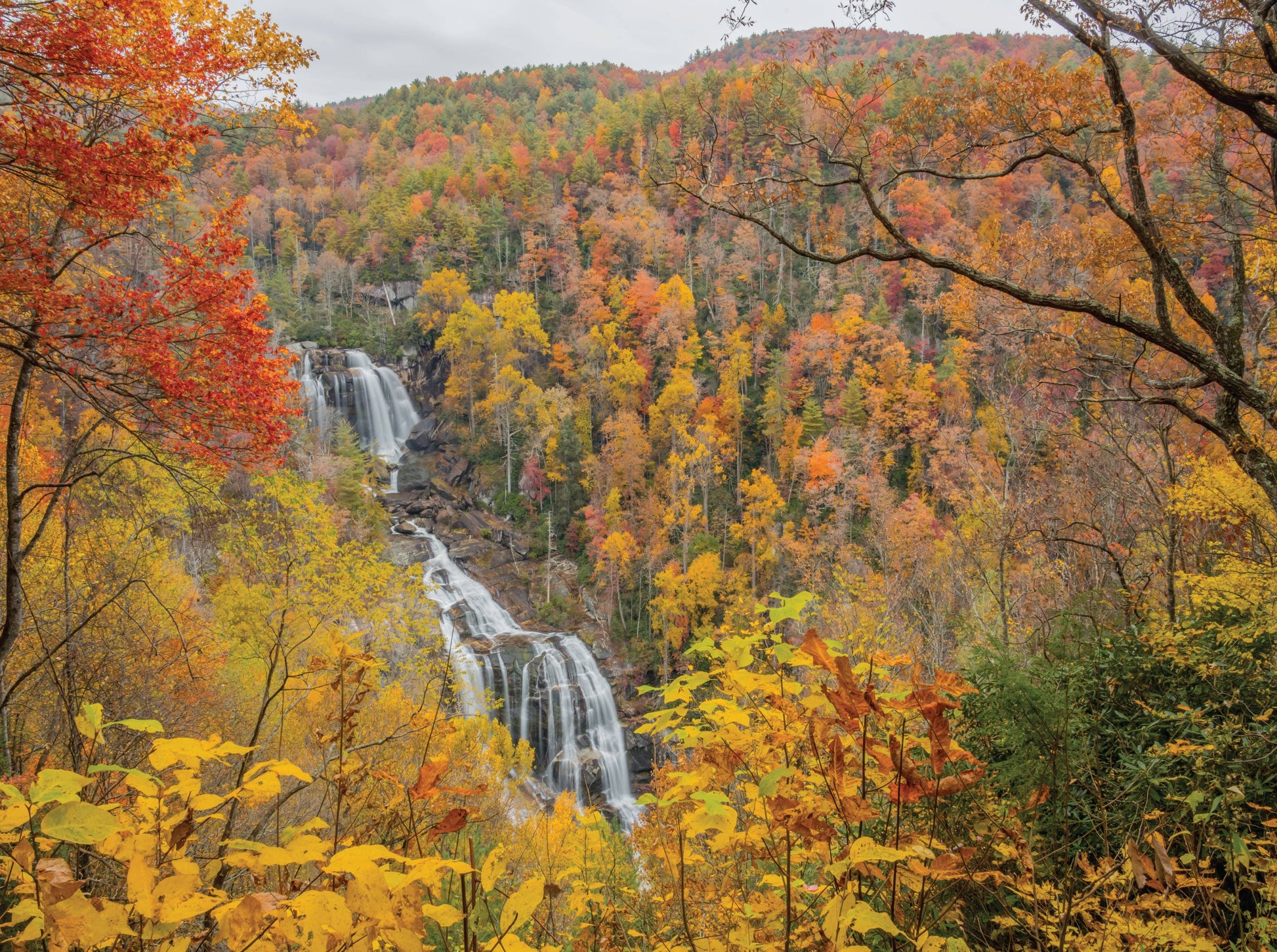 Whitewater Falls - 1000 Piece Puzzle - North Carolina, USA