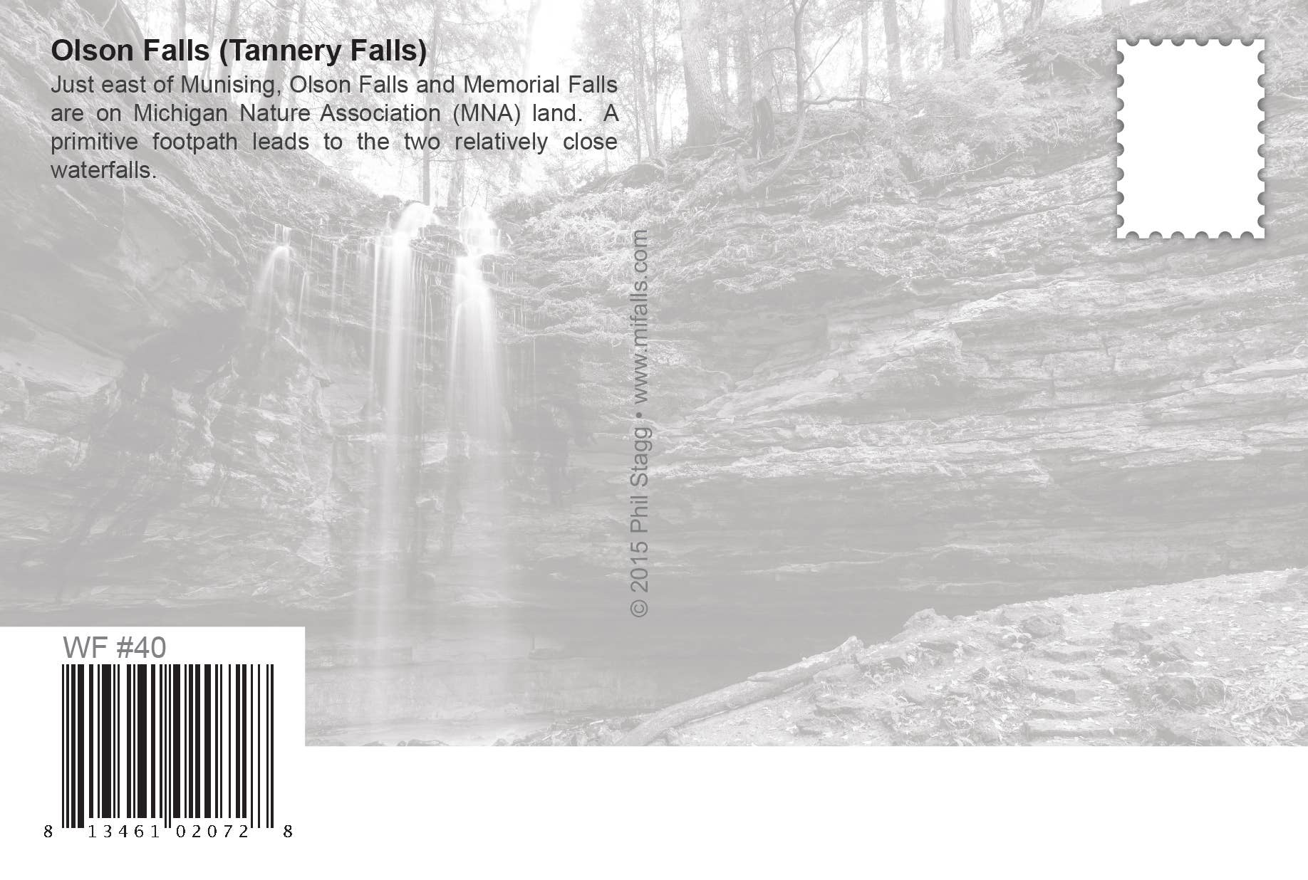 Olson Falls | Postcard