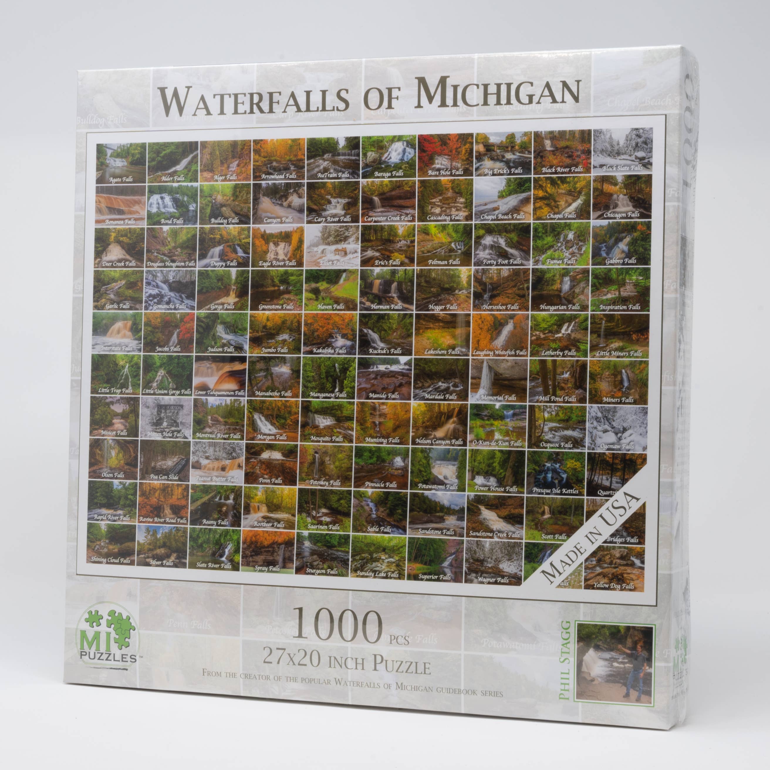 Image of Waterfalls of Michigan - 1000 Piece Puzzle