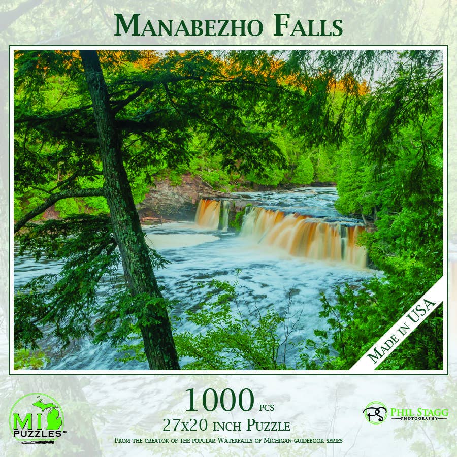 Manabezho Falls - 1000 Piece Puzzle