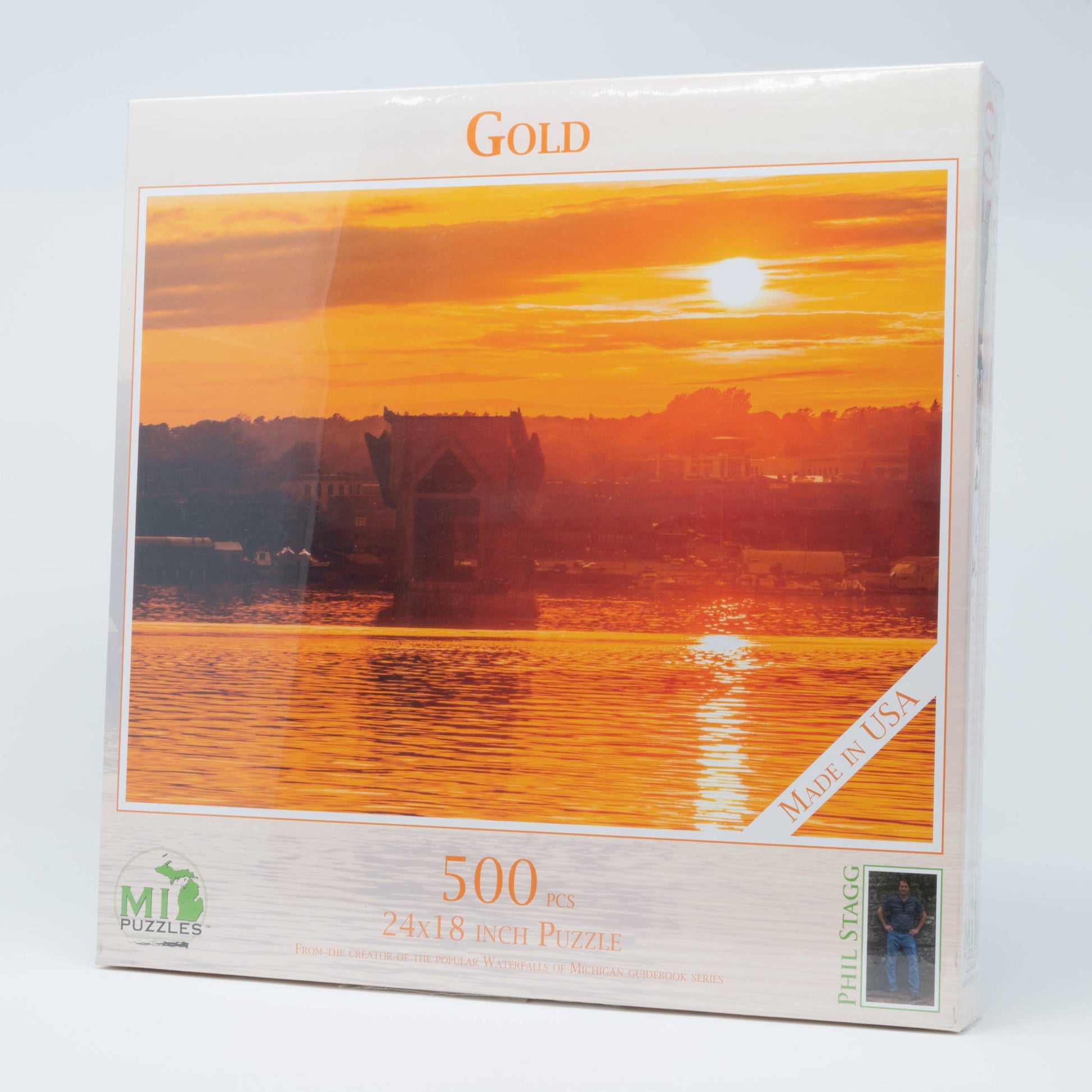 Gold - 500 Piece Michigan Puzzle