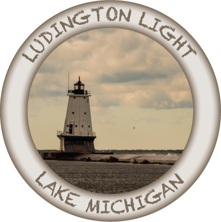 Image of LUDINGTON LIGHTHOUSE | 3