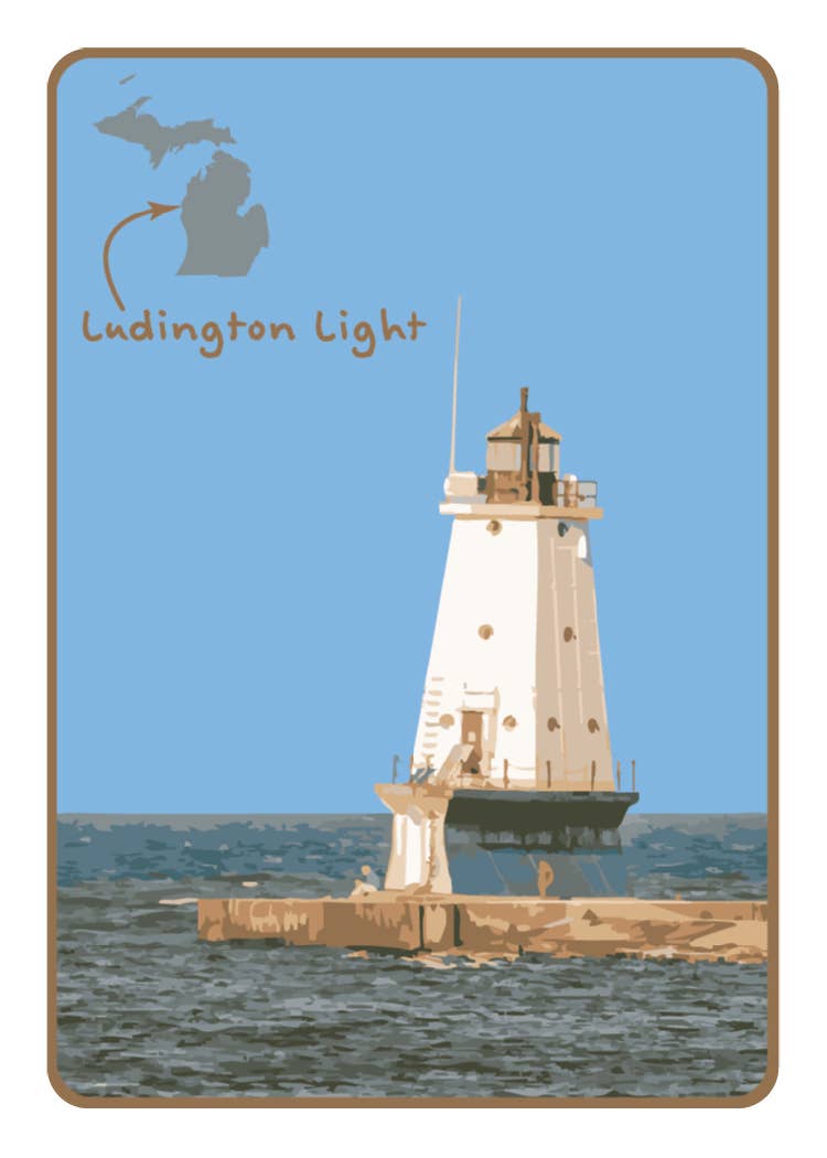 Image of MICH MATCH - LIGHTHOUSE EDITION - Educational Matching Game