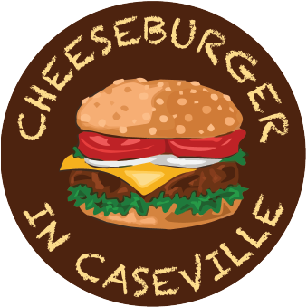 CHEESEBURGER IN CASEVILLE | 2.25" BUTTON MAGNET