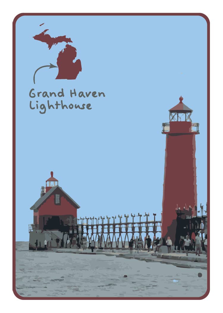 MICH MATCH - LIGHTHOUSE EDITION - Educational Matching Game