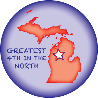 GREATEST 4TH IN THE NORTH | 2.25" BUTTON MAGNET