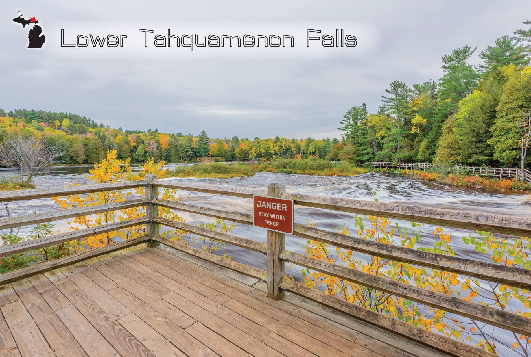 Image of Tahquamenon Falls | Postcard