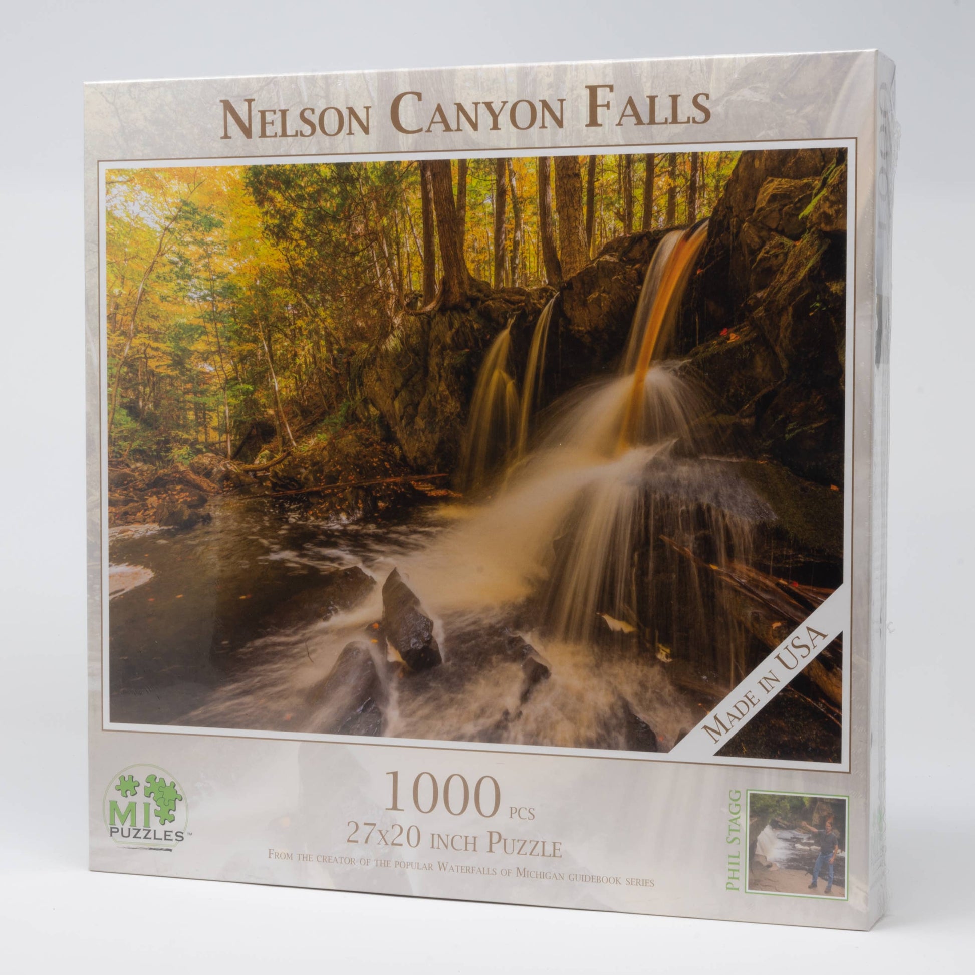 Nelson Canyon Falls - 1000 Piece Puzzle