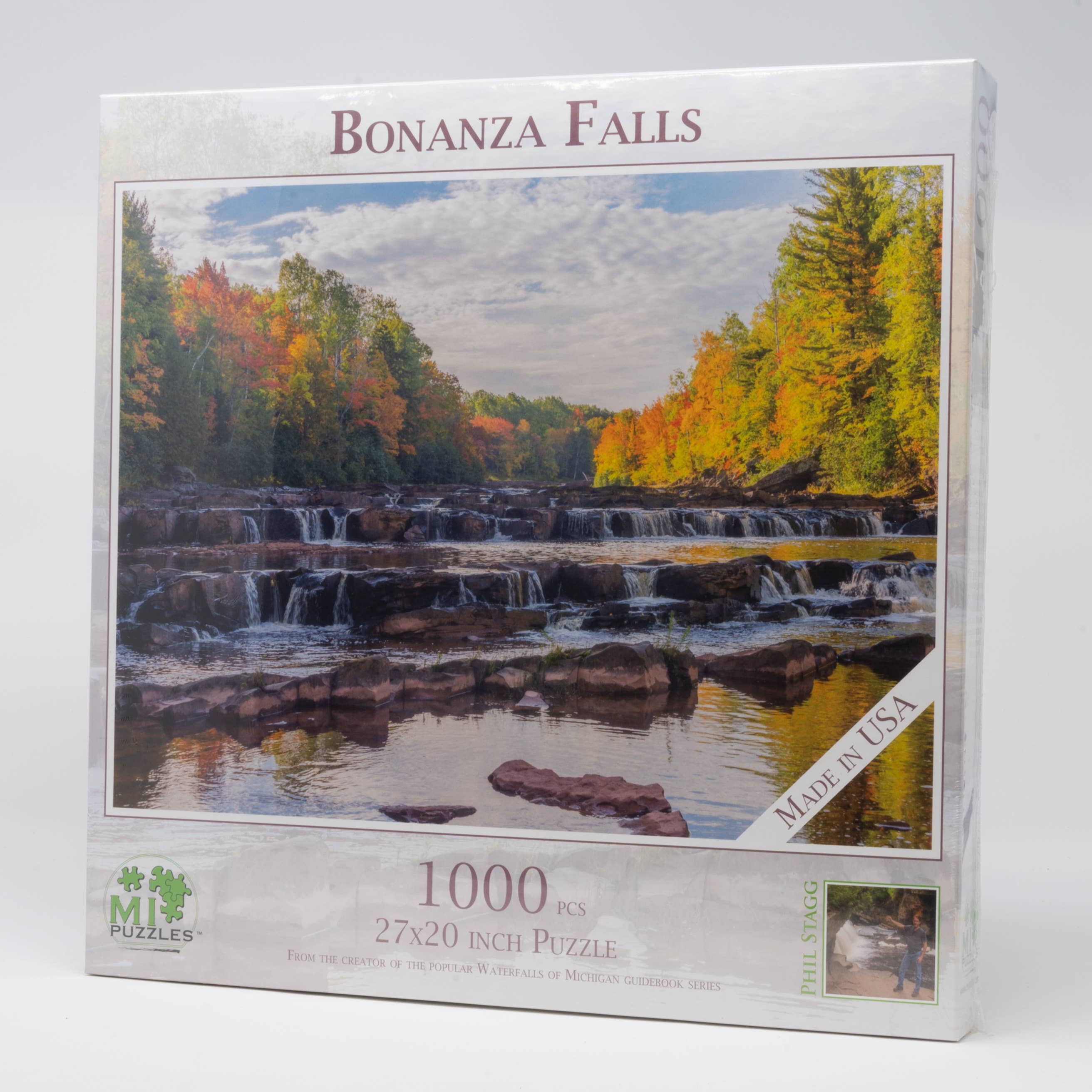 Image of Bonanza Falls - 1000 Piece Michigan Puzzle