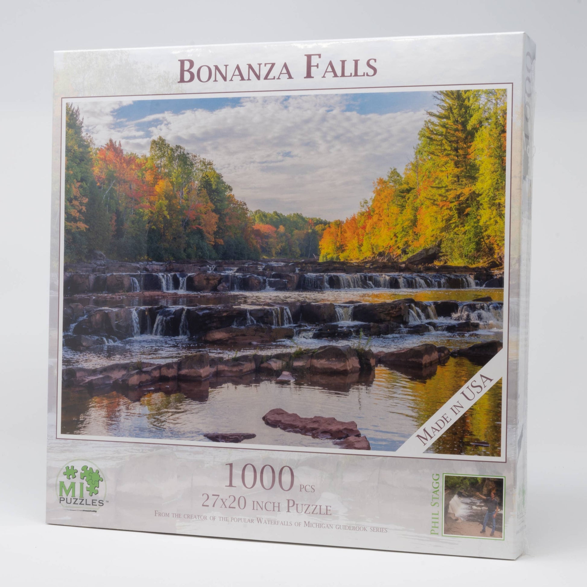 Bonanza Falls - 1000 Piece Michigan Puzzle