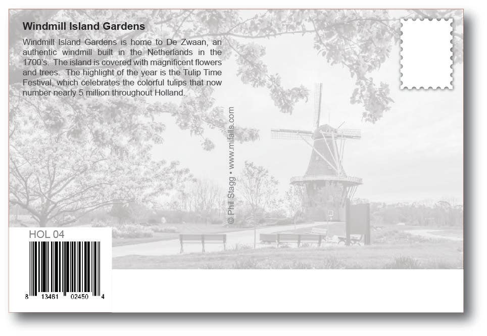 WINDMILL ISLAND - Holland Michigan Postcard