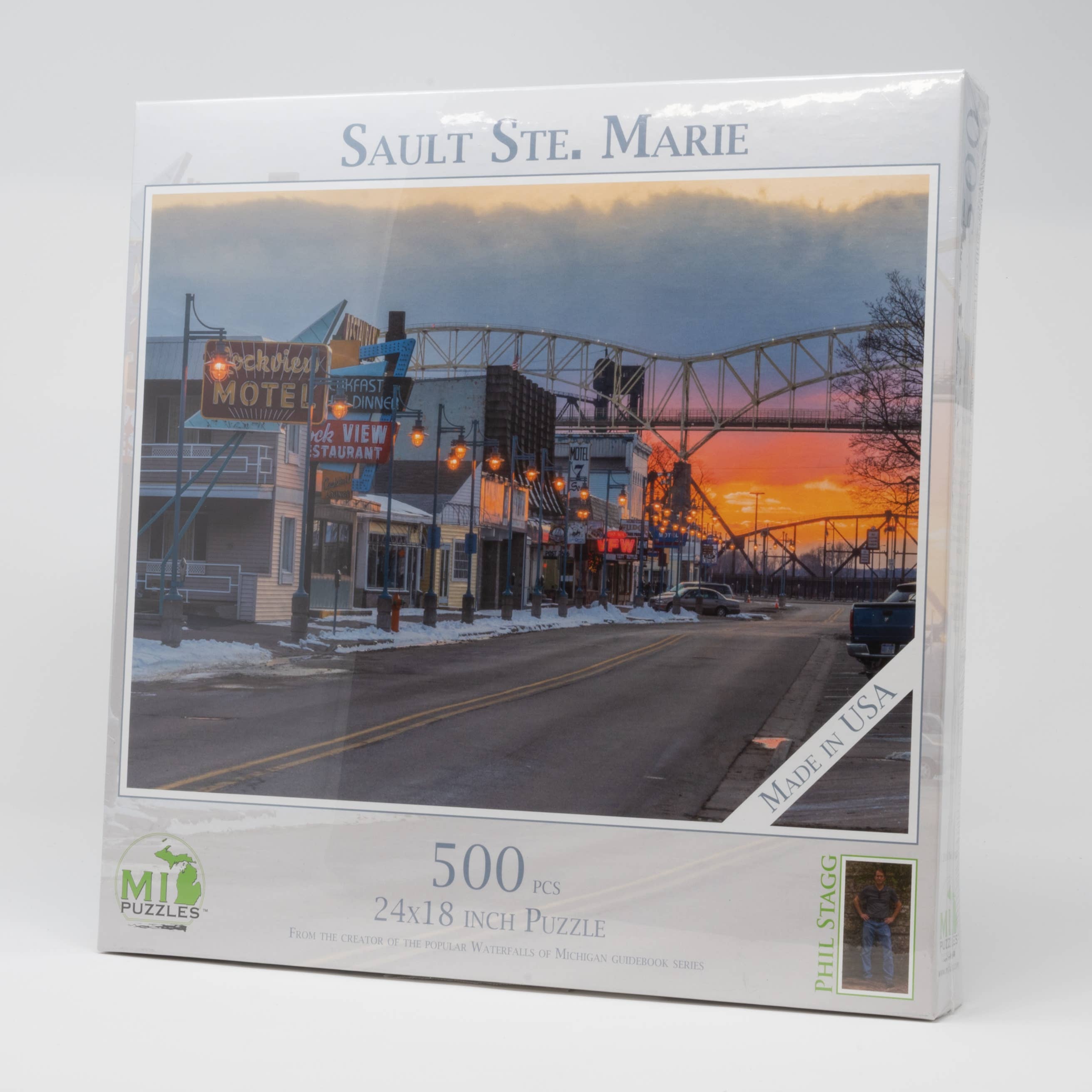 Image of Sault Ste. Marie - Downtown - 500 Piece Puzzle