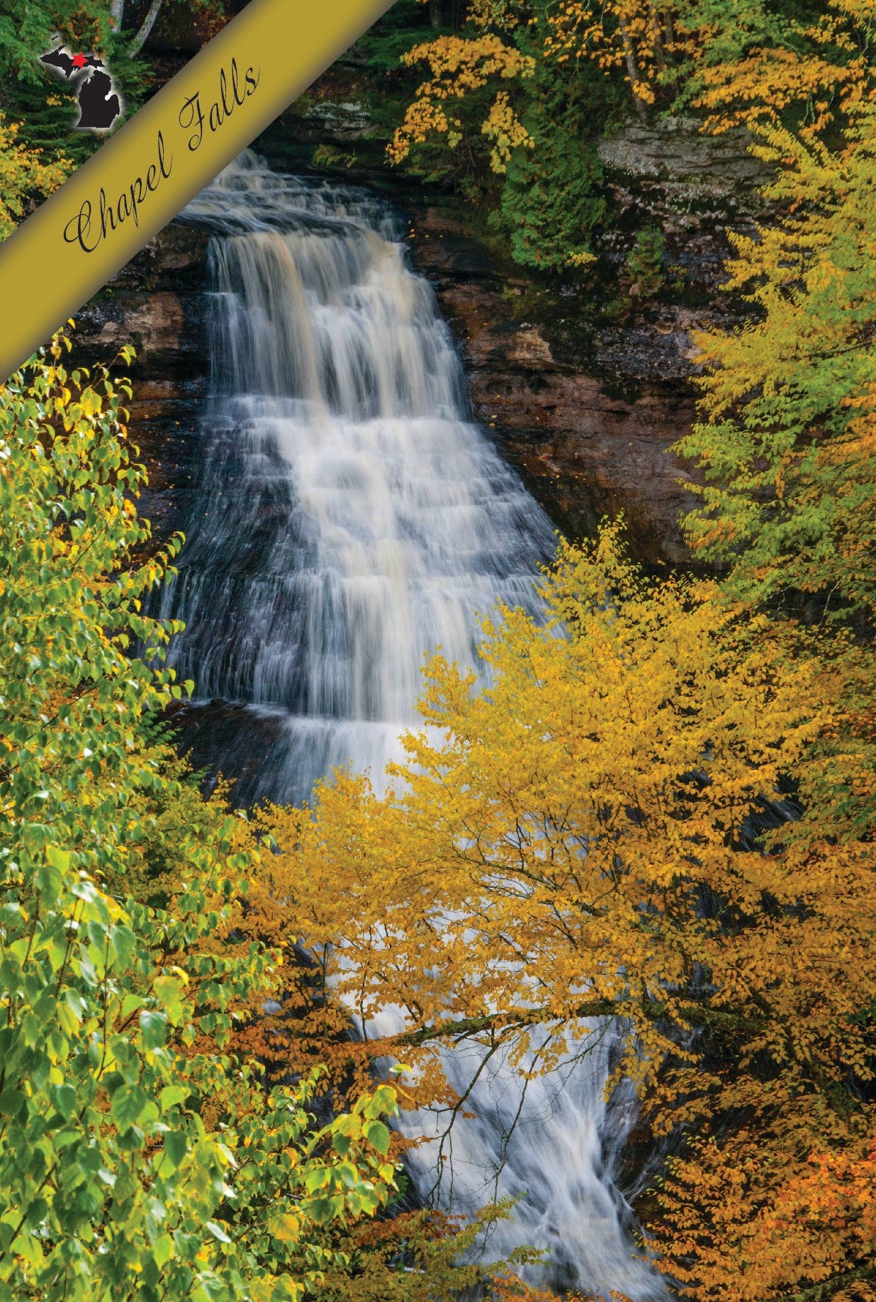 Image of Chapel Falls | Postcard