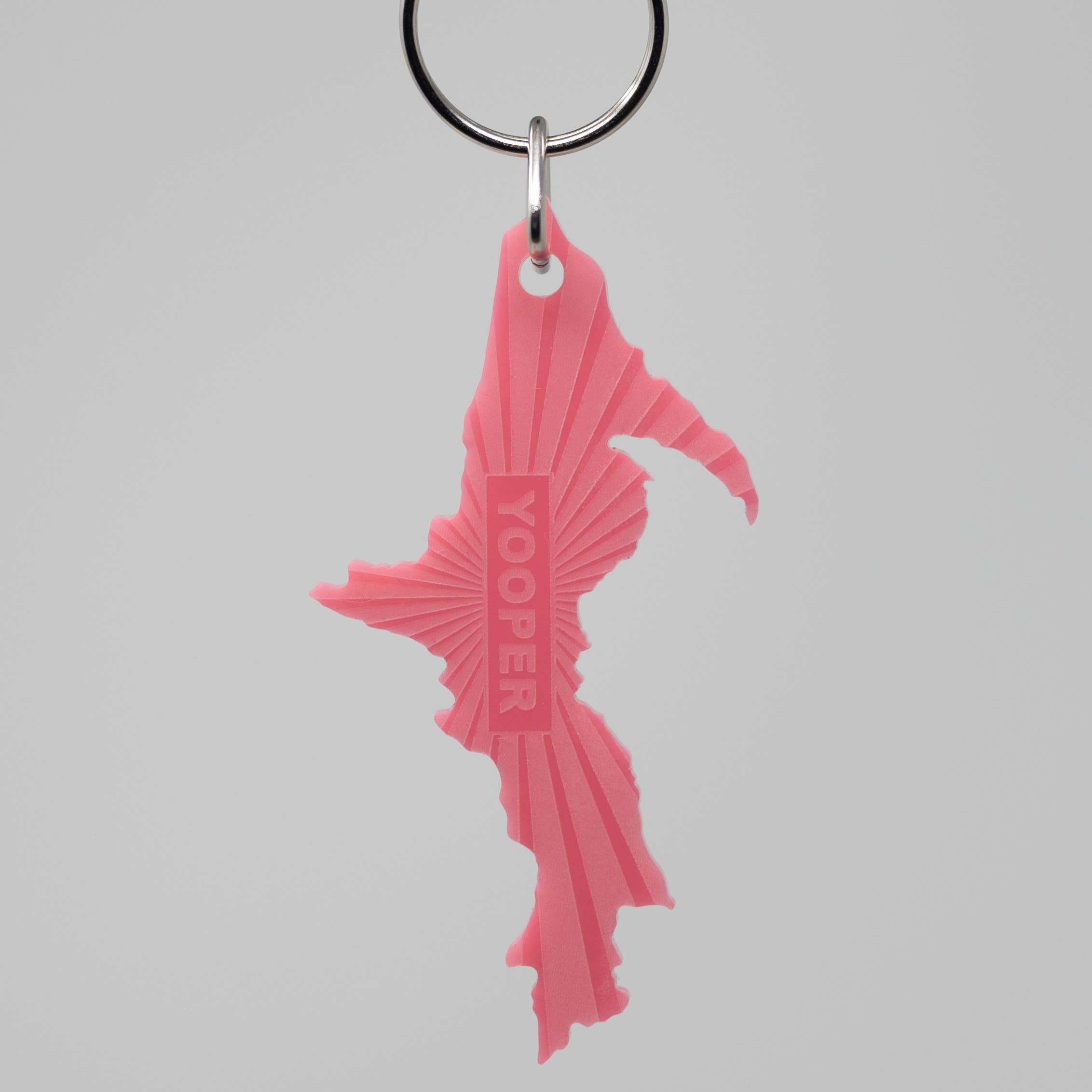 Image of Yooper - Acrylic Keychain - Perfect for Michigan's UP Family