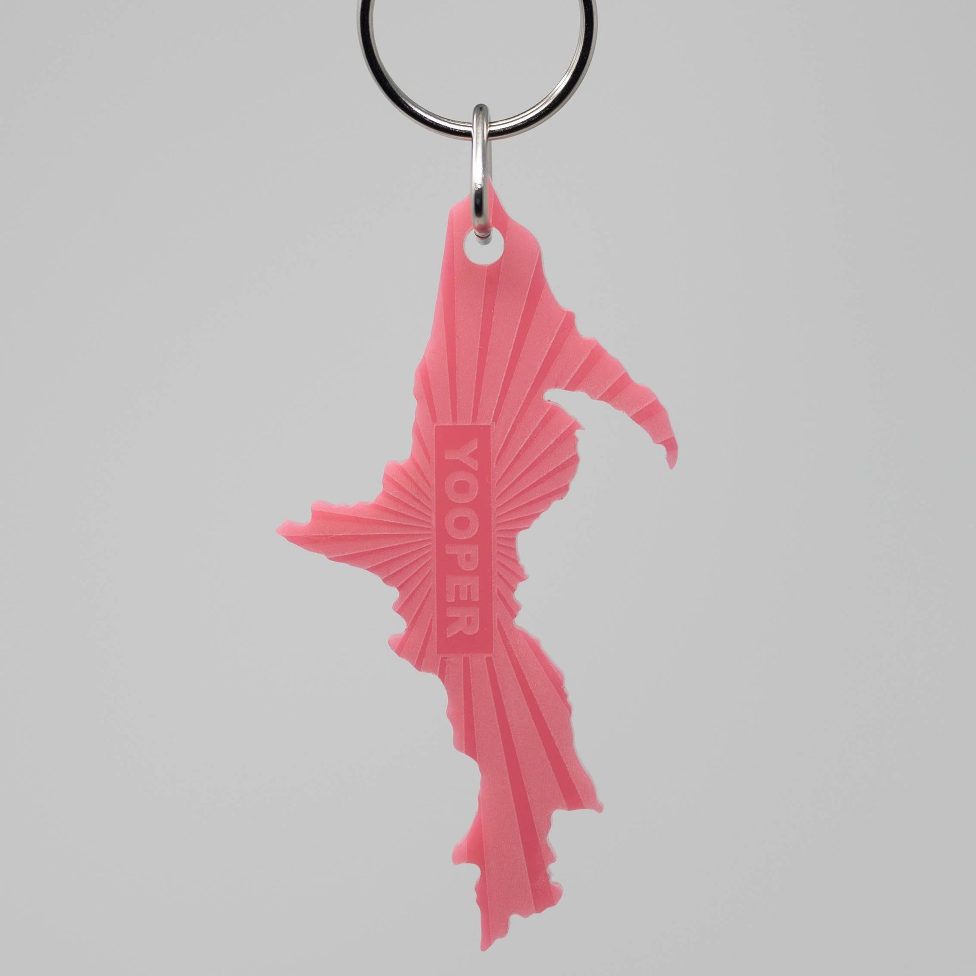Yooper - Acrylic Keychain - Perfect for Michigan's UP Family
