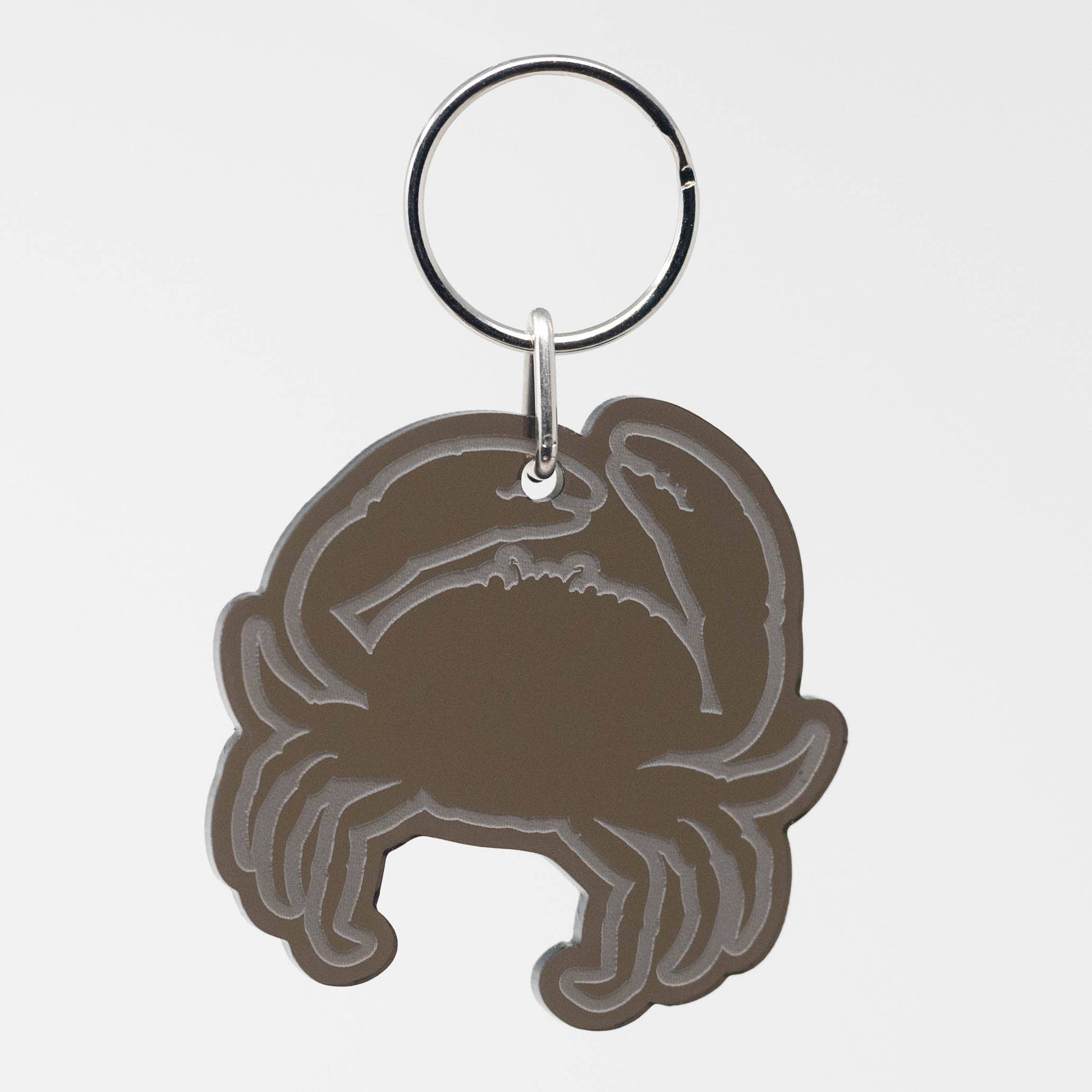 Crab - Acrylic Keychain - Perfect for Ocean Lovers!