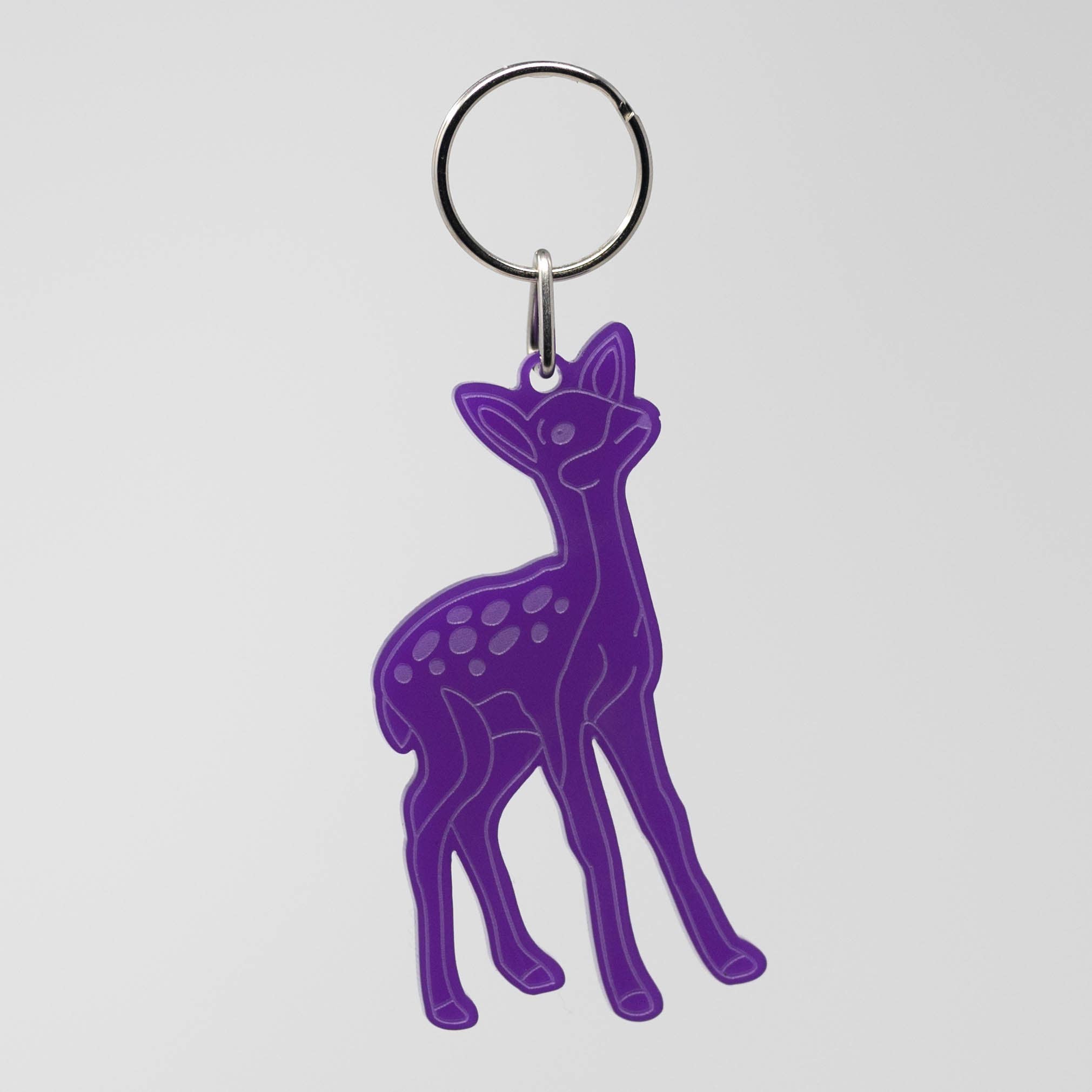 Image of Fawn - Acrylic Keychain - Perfect for Nature Lovers!