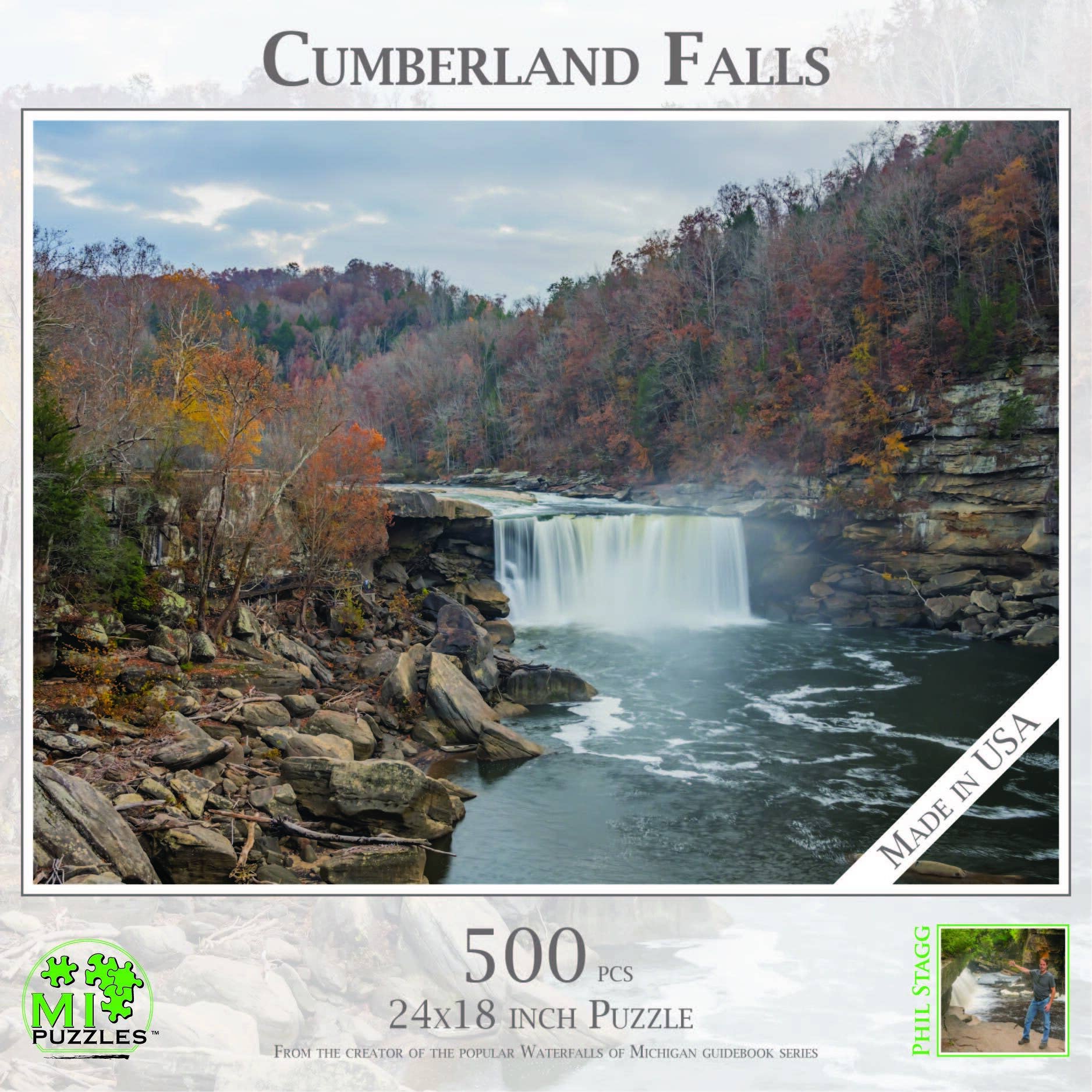 Image of Cumberland Falls - 500 Piece Kentucky Puzzle