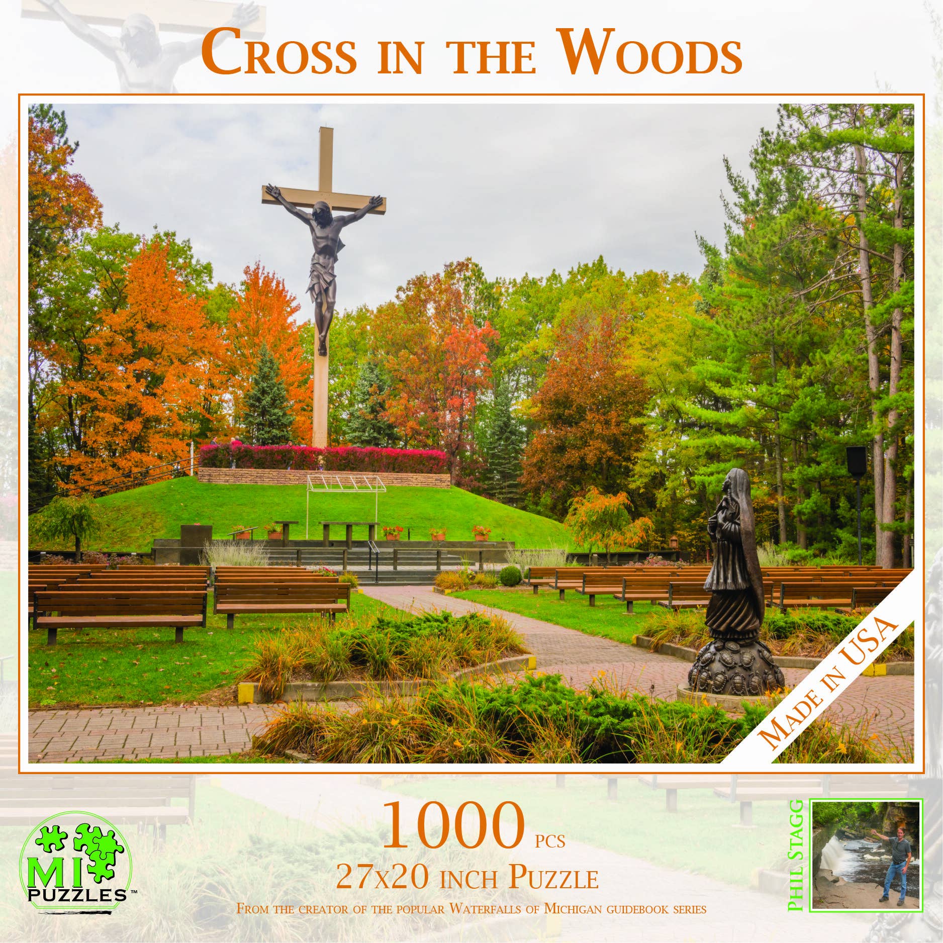 Cross in the Woods - 1000 Piece Michigan Puzzle
