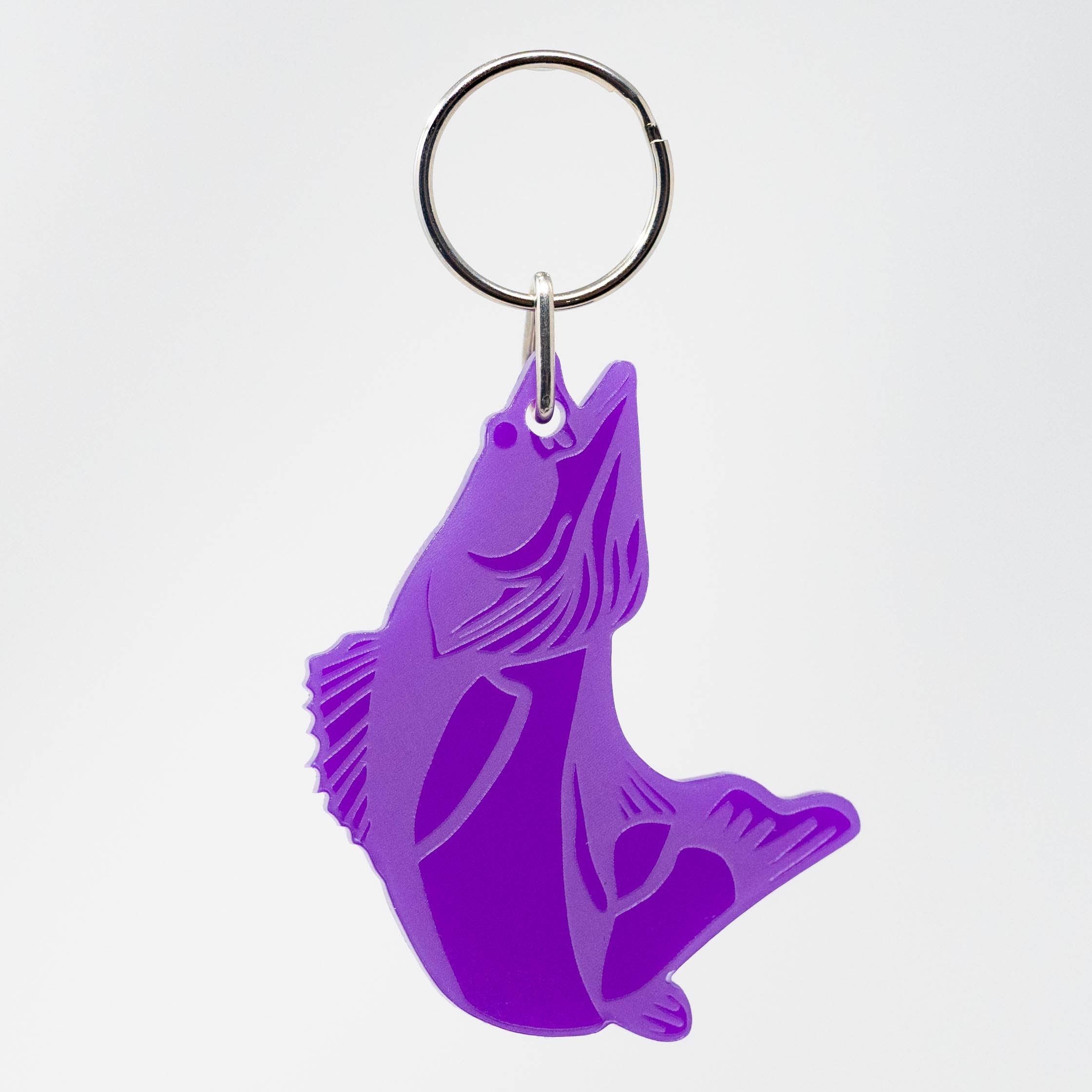 Image of Walleye - Acrylic Keychain - Perfect Gift for Fishing Lovers
