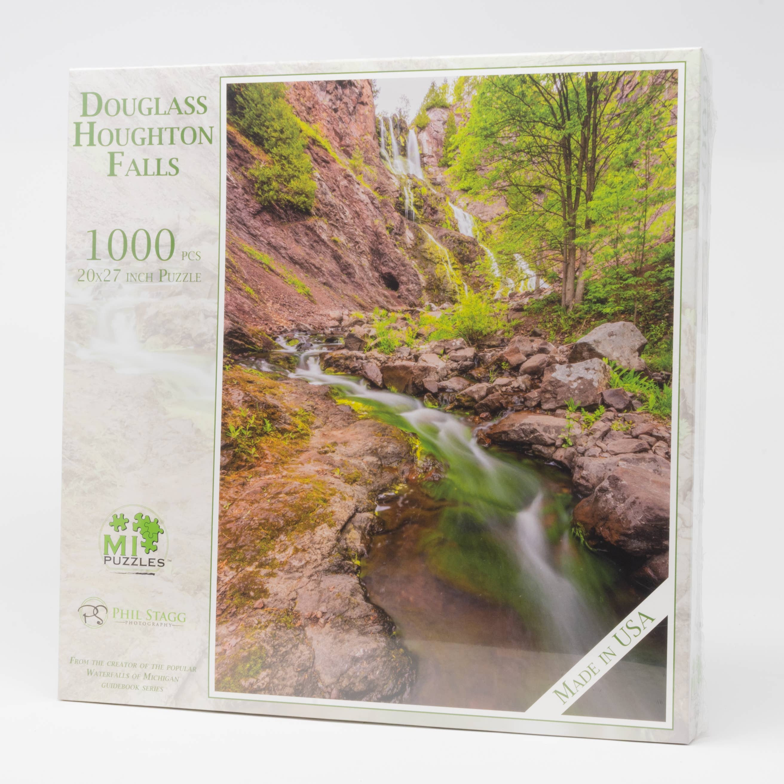 Image of Douglas Houghton Falls - 1000 Piece Michigan Puzzle