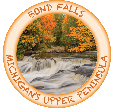 BOND FALLS | 3" BUTTON MAGNET