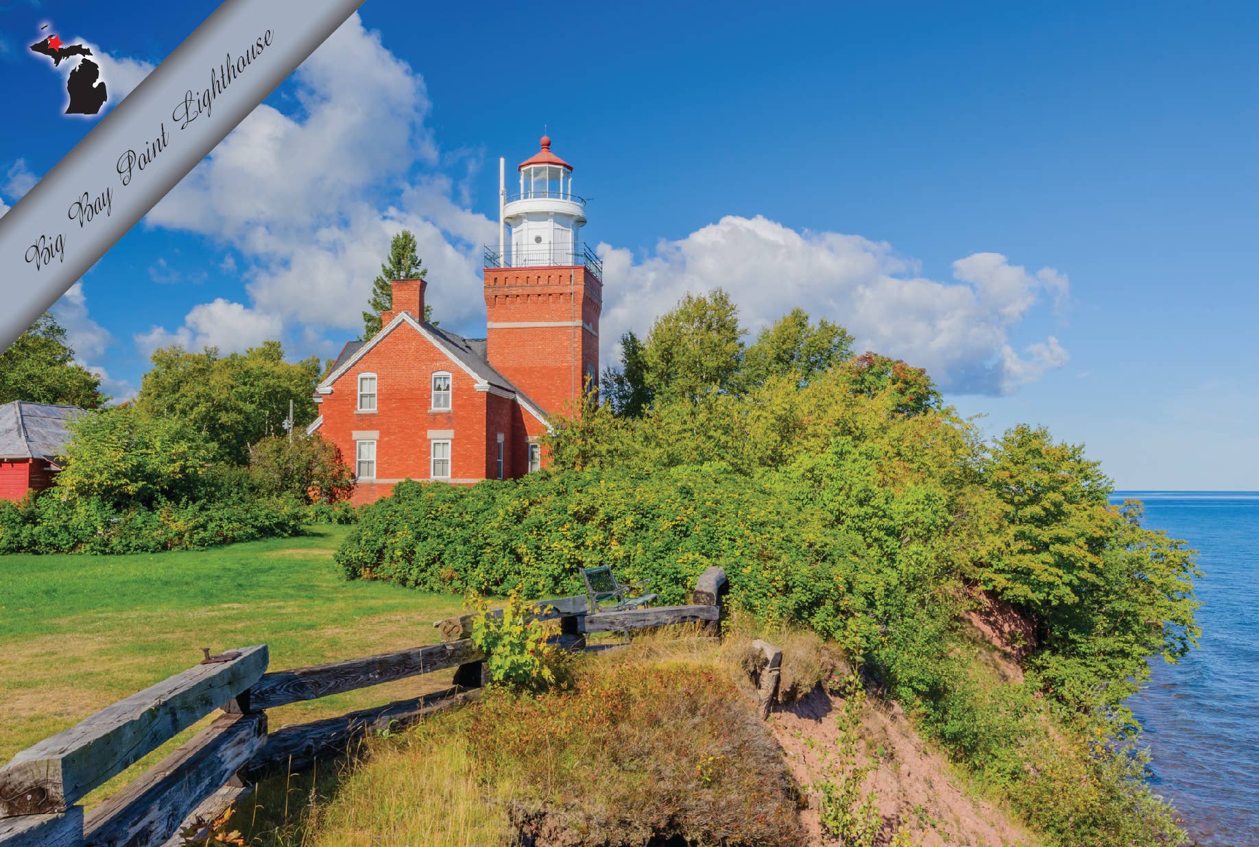Big Bay Point Lighthouse | Postcard